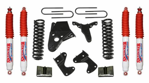 Skyjacker 4" BRONCO II W/HD BRACKETS (1x sky134, 1x sky134BH, 2x skyN8058, 2x skyN8054)