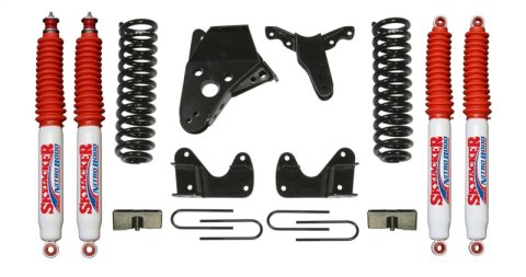 Skyjacker 4"83-97 RAN 4WD W/HD BRKETS (1x sky134, 1x sky134RH, 2x skyN8060, 2x skyN8054)