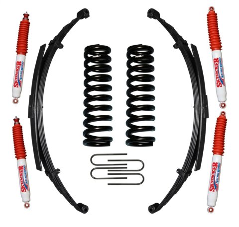 Skyjacker 5" 66-77 BRONCO SYSTEM (1x sky174, 2x skyFR64S, 1x sky174EBS, 2x skyN8058, 2x skyN8055)