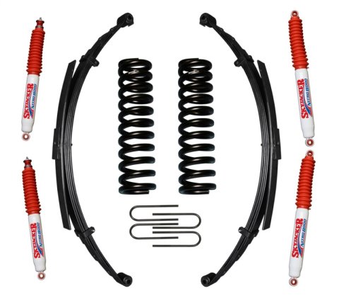 Skyjacker 7" 66-77 BRONCO SYSTEM (1x sky176, 2x skyFR64S, 1x sky176EBS, 2x skyN8056, 2x skyN8060)