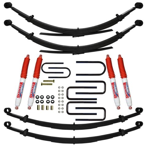 Skyjacker 4" 77-87 GM 1 TON SYSTEM (2x skyCR24S, 2x skyC140S, 1x skyC124CS, 2x skyN8051, 2x skyN8073)