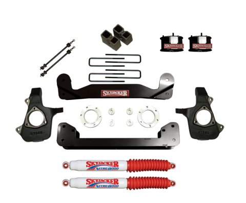 Skyjacker 4"KT,SPCR,STL,14>K1500NITRO (1x skyC7361PR, 1x skyC14460SP, 1x skyC14461A, 2x skyN8017)