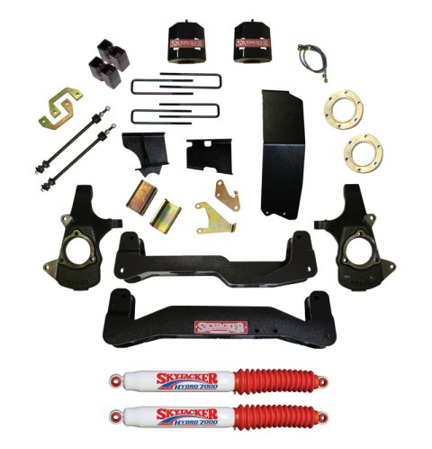 Skyjacker 6-7"KT,SPA,ALUM,14>GMHYDROS (1x skyC14660SP, 1x skyC14661PR, 1x skyC14661AAL, 2x skyH7036)