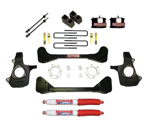 Skyjacker 4"KT,07-13 GM1500 SPCR,4HYD (1x skyC7361A, 1x skyC7361PR, 1x skyC7360SP, 2x skyH7017)