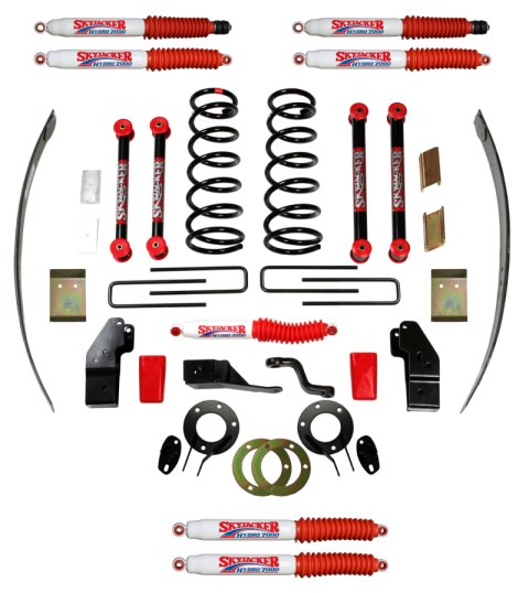 Skyjacker 5"KIT,00-02DGE CLII,4HYDROS (1x skyD45, 1x skyD452, 1x skyD4552, 2x skyH7036, 2x skyH7094, 2x skyH7041)