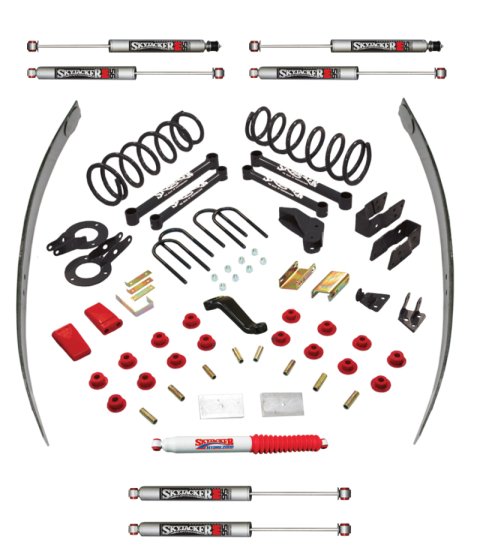 Skyjacker 5"KIT,09DGE 2500,CLII,4MONO (1x skyD45, 1x skyD4523, 1x skyD45529, 2x skyM9541, 2x skyM9536, 2x skyM9594)