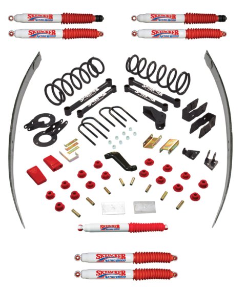 Skyjacker 5"KIT,09DGE 2500,CLII,4NITR (1x skyD45, 1x skyD4523, 1x skyD45529, 2x skyN8036, 2x skyN8094, 2x skyN8041)