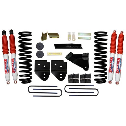 Skyjacker 4"KIT,2011 F250 GAS,4NITROS (1x skyF540, 1x skyF11451, 2x skyN8060, 2x skyN8092)
