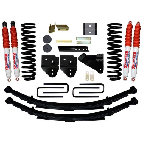 Skyjacker 4"SYS,2011 F250 GAS,4NITROS (1x skyF540, 2x skyFR84S, 1x skyF11451S, 2x skyN8060, 2x skyN8092)