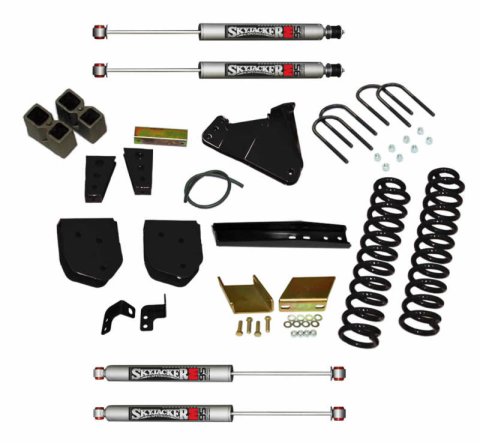 Skyjacker 4"KT,2011 F350,DIESL, M95 (1x skyF114H, 1x skyF11451, 1x skyF545V, 2x skyM9560, 2x skyM9592)