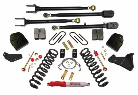 Skyjacker 4"KT,05-07F250,DIES,4LK,HYD (1x skyF5451, 1x skyF58484LU, 1x skyF545V, 2x skyH7060, 2x skyH7092)