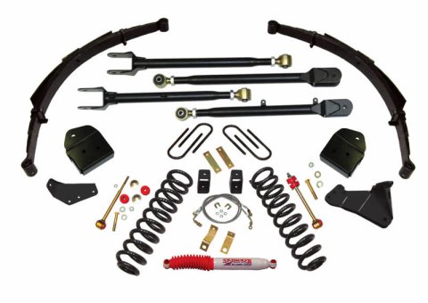 Skyjacker 4"SYS,05-07F250,DIE,4LK,HYD (2x skyFR94S, 1x skyF5451S, 1x skyF58484LU, 1x skyF545V, 2x skyH7060, 2x skyH7092)
