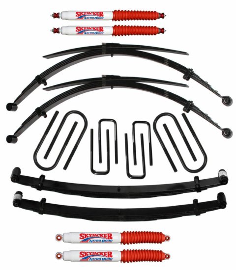 Skyjacker 2" 66-67 F250 HIGHBOY SYSTM (2x skyFR74S, 2x skyF724S, 1x skyF720S, 2x skyN8014, 2x skyN8058)