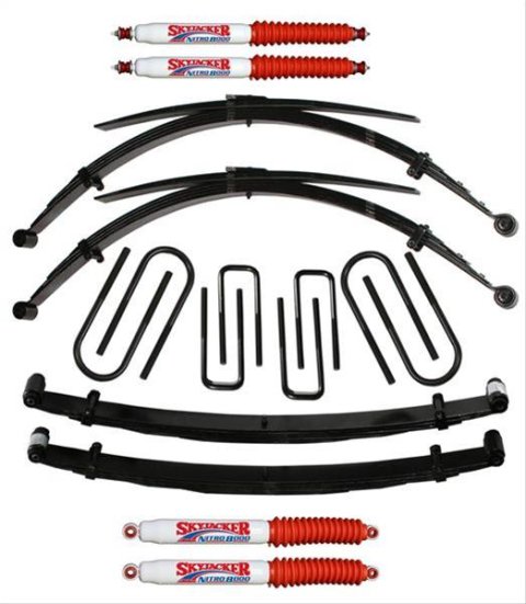 Skyjacker 4" 67-77 F250 HIGHBOY SYSTM (2x skyFR74S, 2x skyF746S, 1x skyF740S, 2x skyN8014, 2x skyN8058)