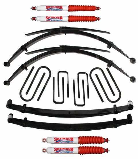Skyjacker 4" 77.5-79 F250 SYSTEM (2x skyF724S, 2x skyFR54S, 1x skyF749S, 2x skyN8014, 2x skyN8056)