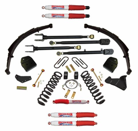 Skyjacker 4"SYS,08-10 F350 S-DUTY,4NI (1x skyF540, 2x skyFR84S, 1x skyF58484LU, 1x skyF8451SH, 2x skyN8079, 2x skyN8092)