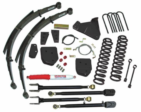 Skyjacker 8.5"SYSTEM,08F250 4WD DIESL (2x skyFR88S, 1x skyF8852S, 1x skyF58484LU, 1x skyF585V, 2x skyH7099, 2x skyH7094)