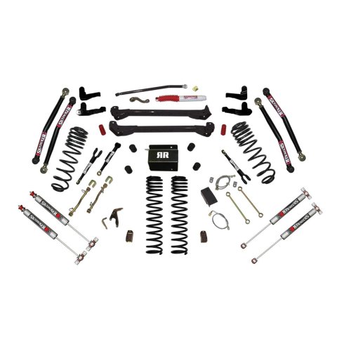 Skyjacker 97-06 Jeep TJ 6in Dual Rate Long Travel Coils Long Arm RR2 Lift Kit w/ M95 Monotube Shocks (Bundled Kit)