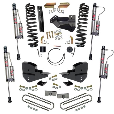 Skyjacker 2023+ Ford F-250/F-350 Super Duty 4WD 4in Lift Kit (1x skyF545V, 2x skyA2068, 2x skyA2092, 1x skyF23451, 1x skyRAB2346)