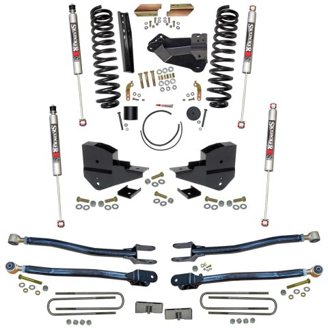 Skyjacker 2023+ Ford F-250/F-350 Super Duty 4WD 4in Lift Kit (1x skyF545V, 2x skyM9568, 2x skyM9592, 1x skyF23451, 1x skyRAB2346, 1x skyF23484LA)