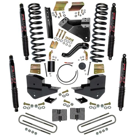 Skyjacker 2023+ Ford F-250/F-350 Super Duty 4WD 6in Lift Kit (1x skyF565V, 2x skyB8568, 2x skyB8593, 1x skyF23651, 1x skyRAB2346)