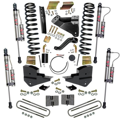 Skyjacker 2023+ Ford F-250/F-350 Super Duty 4WD 6in Lift Kit (1x skyF565V, 2x skyA2068, 2x skyA2093, 1x skyF23651, 1x skyRAB2346)