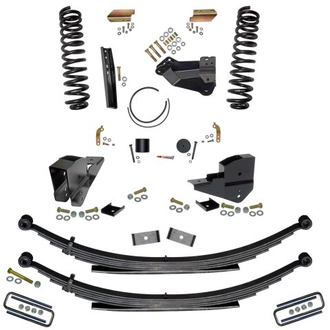 Skyjacker 4 In. Suspension Lift Kit (1x skyF545V, 2x skyFR173S, 1x skyRAB2346, 1x skyF23451S)
