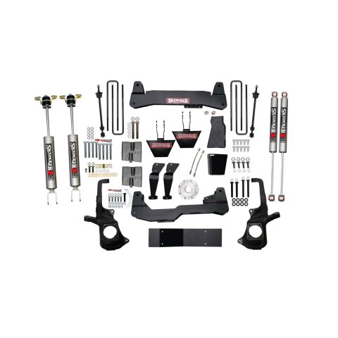 Skyjacker 6 In. Suspension Lift Kit w/Torsion Bar Drop Brackets M95 Shocks (1x skyC1178BH, 1x skyC1168A, 2x skyM9536, 2x skyM9595)