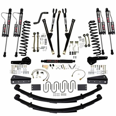Skyjacker 84-01 Jeep XJ 6in Lift System w/ ADX 2.0 Remote Reservoir Monotube Shocks (Bundled Kit)