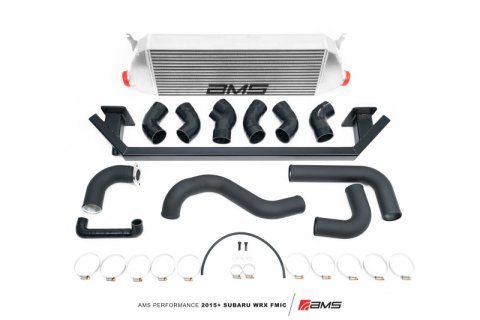 AMS Performance 2015+ Subaru WRX FA20 Front Mount Intercooler Kit with Bumper Beam (Bundled Kit)