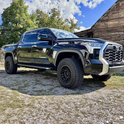 Rock Slide Engineering Step Slider Rocker Guards for 2022-2024 TUNDRA - BD-SL-100-TUN Sliders, Guards, Side Step, Steel. Bolt On, Black Textured Powdercoated, Toyota, Par
