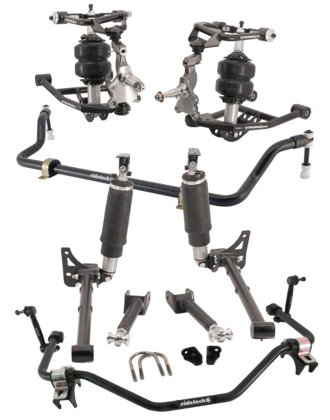 Ridetech 68-72 GM A-Body TQ Air Suspension System (Bundled Kit)