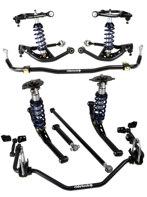 Ridetech 65-66 Chevy Impala TQ CoilOver System (Bundled Kit)