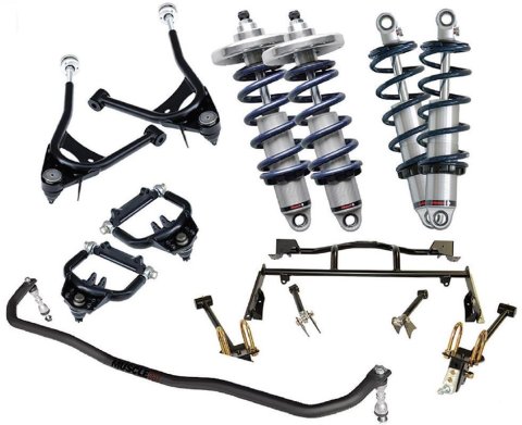 Ridetech 67-70 Mercury Cougar TQ CoilOver System (Bundled Kit)