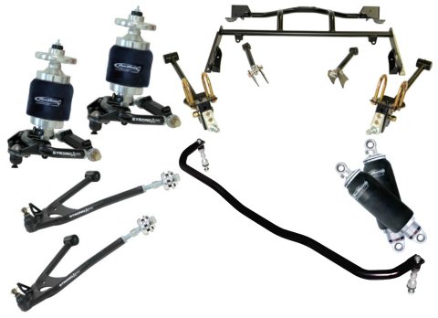 Ridetech 67-70 Mercury Cougar Air Suspension System (1x rid12102899, 1x rid12103699, 1x rid12103001, 1x rid21150701, 1x rid12117199, 1x rid12109120)