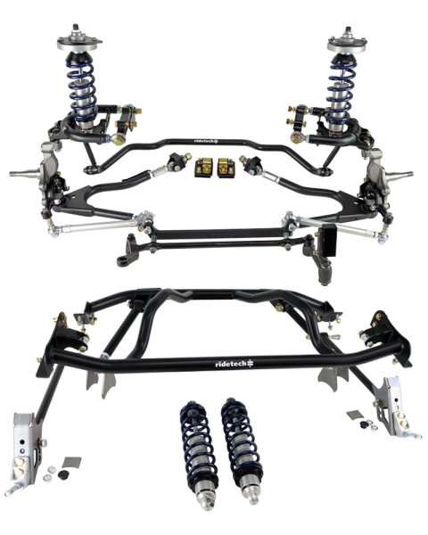 Ridetech 61-65 Ford Falcon TQ CoilOver System (1x rid85000000, 1x rid12283511, 1x rid12286511, 1x rid12287199, 1x rid12289100, 1x rid12289599)