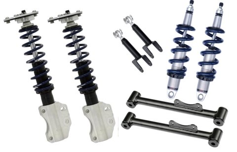 Ridetech 90-93 Ford Mustang HQ Series Coilover System w/ Stock Spindle (Bundled Kit)