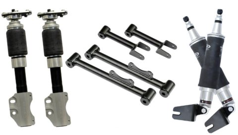 Ridetech 79-89 Ford Mustang Air Suspension System (1x rid12135899, 1x rid12136699, 1x rid12122401, 1x rid12135401)