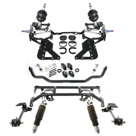 Ridetech 62-67 Nova HQ Air System (1x rid21150701, 1x rid11253001, 1x rid11257199, 1x rid11259100, 1x rid11259599)