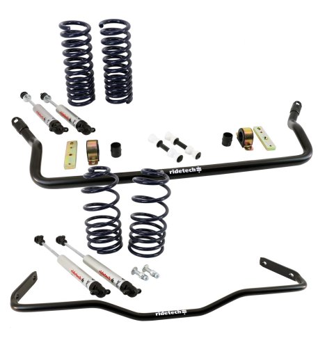 Ridetech 68-72 GM A-Body Small Block StreetGRIP Suspension System (No Bushings or Ball Joints) (Bundled Kit)