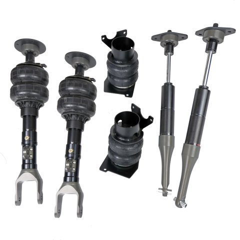 Ridetech 05-23 Charger/Challenger/300C/Magnum HQ Shockwave Air Suspension Kit (1x rid13042501, 1x rid13044110)