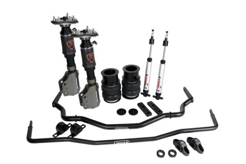 Ridetech 2015+ Ford Mustang HQ Series Air Suspension and Sway Bars (1x rid12274010, 1x rid12279120, 1x rid12279122, 1x rid12272501)