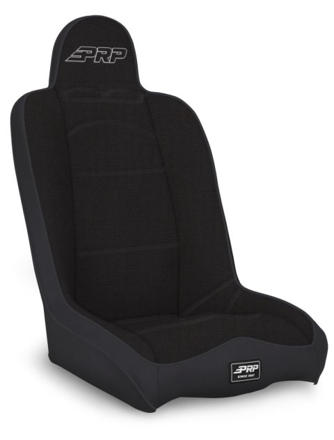 PRP 95-01 Jeep Cherokee XJ Daily Driver High Back Suspension Seats Kit (Pair) - Black (2x prpA140110-50, 2x prpC33)