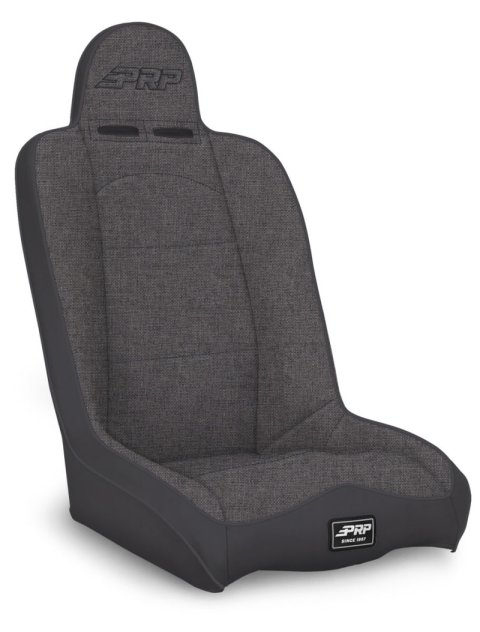 PRP Jeep Wrangler JK/JKU Daily Driver High Back Suspension Seats Kit (Pair) - Gray (2x prpA140110-54, 2x prpC38)