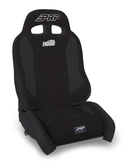 PRP EnduroCrawl Reclining Suspension Seat (Passenger Side) - Black Tweed