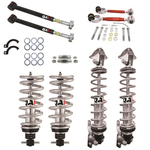 QA1 77-90 GM B-Body Level 1 Big Wheel Kit (1x qap5252, 1x qap5254, 2x qap7888-109, 1x qapGS507-10450C, 1x qapRCK52384, 2x qapT115W, 1x qap5201)