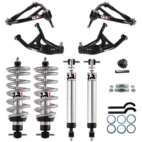 QA1 70-81 GM F-Body Level 1 Drag Kit 2.0 w/ Shocks (Bundled Kit)