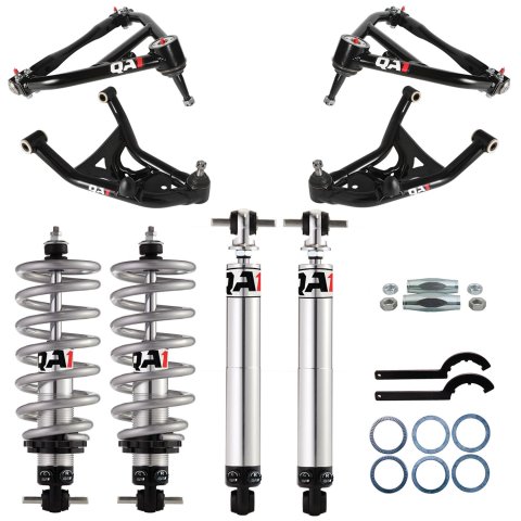 QA1 Level 2 Full Vehicle Drag Racing Suspension Kits DK22-GMX3 DRAG KIT LEVEL 2, X-BODY; 75-79 GM X-BODY, W/ SHOCKS