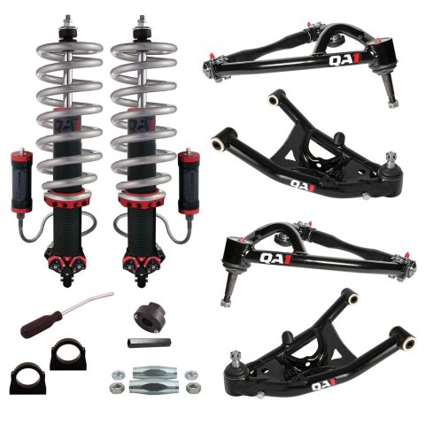 QA1 Level 3 Full Vehicle Drag Racing Suspension Kits for 1967-1969 CAMARO, FIREBIRD - DK23-GMF1 Handling Packages, Racing, Front Coil Springs, Front Shocks/Struts, Control Arms, 0-2.000 in. Drop Front, Chevy, Pontiac, Kit