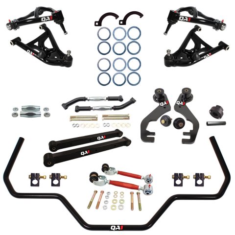 QA1 78-88 GM G-Body Level 2 Drag Kit 2.0 w/o Shocks (Bundled Kit)